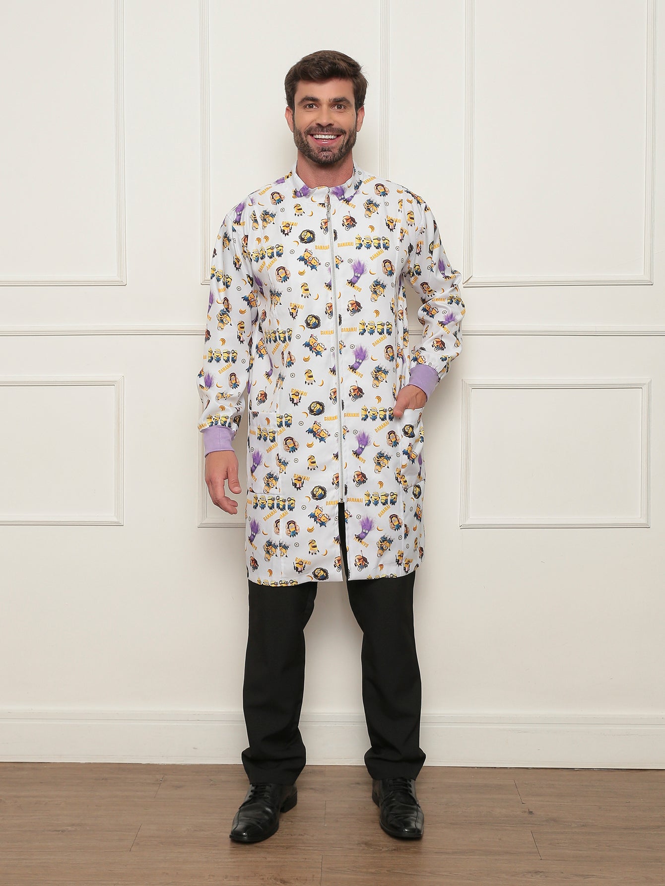 Jaleco Masculino Minions