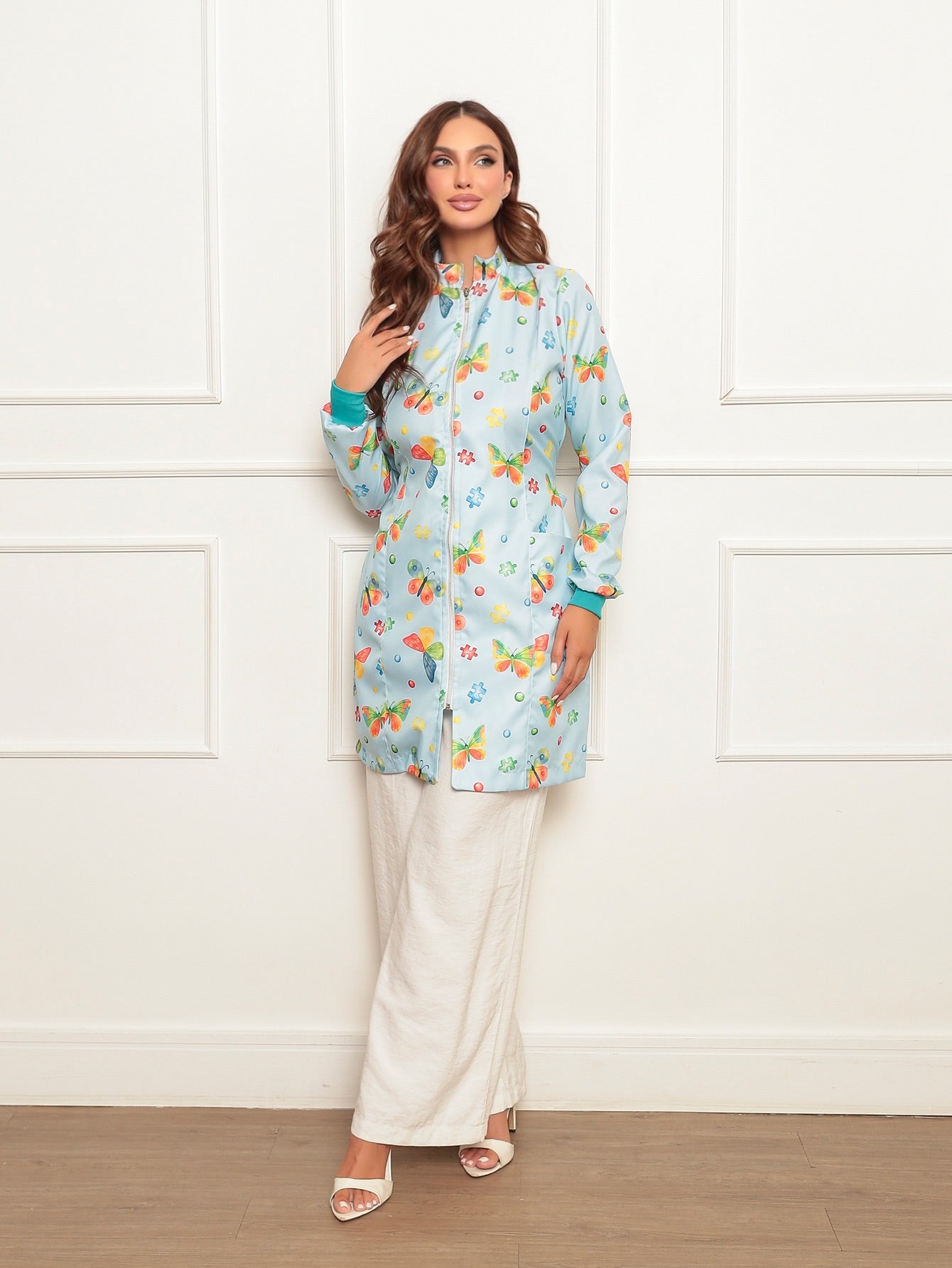 Jaleco Borboleta TEA