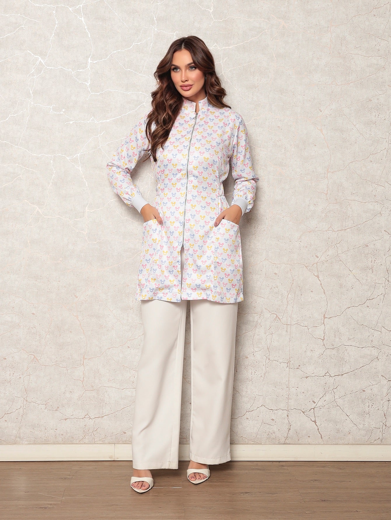 Jaleco Mickey Minnie