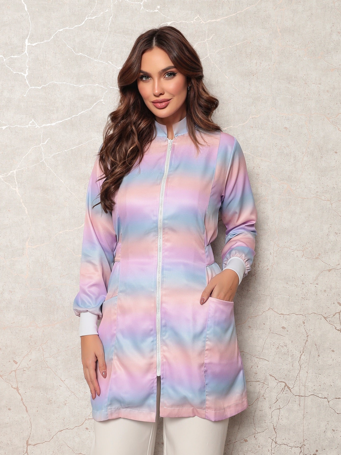 Jaleco Coral Tye Die