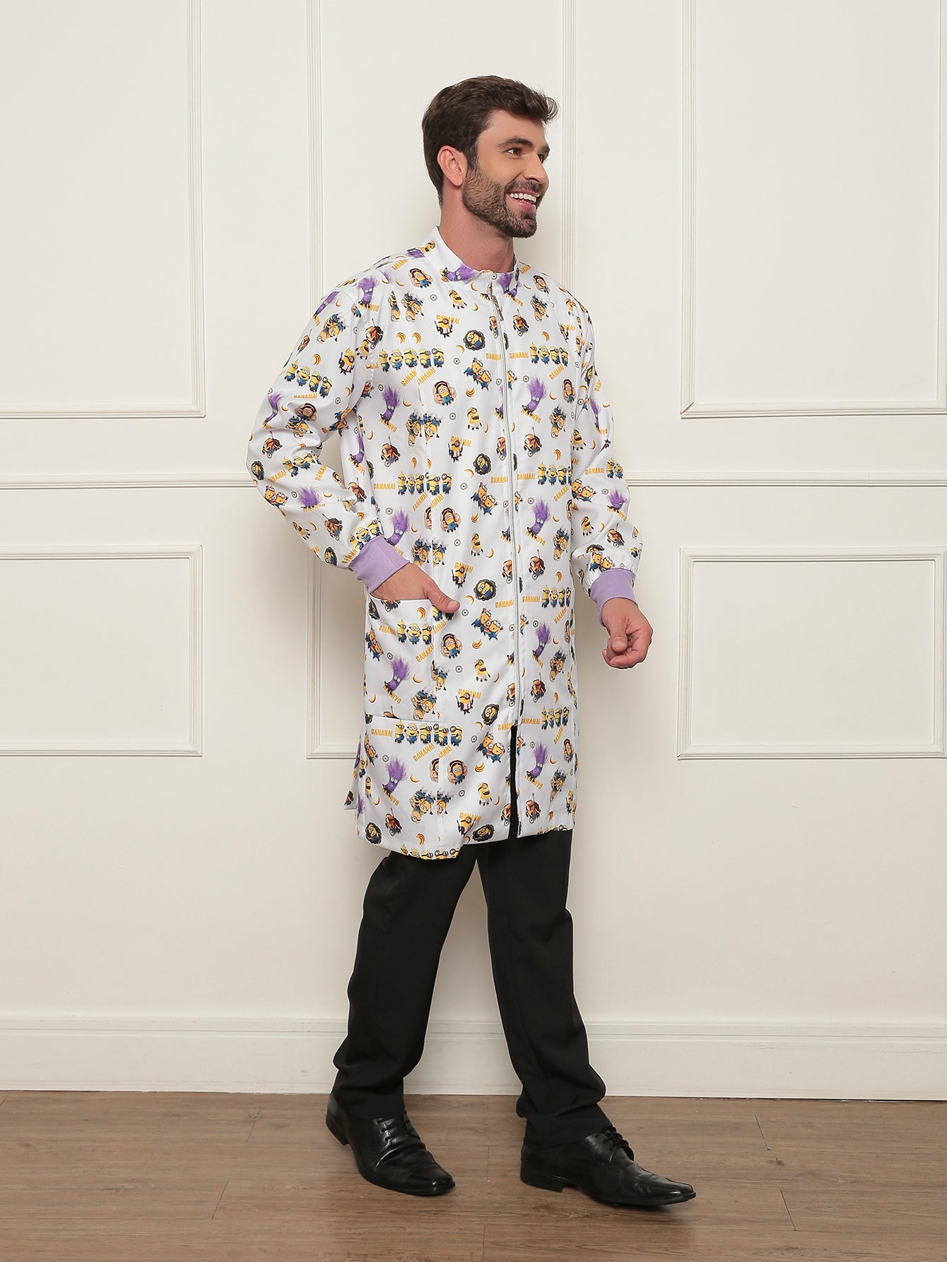 Jaleco Masculino Minions