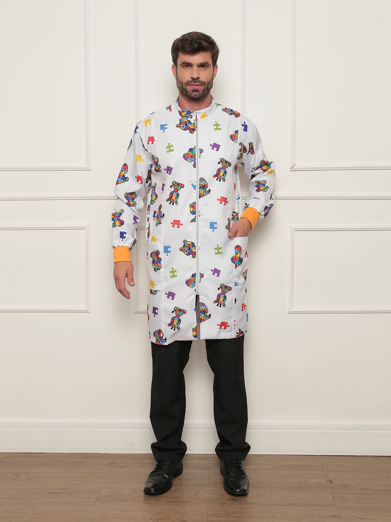 Jaleco Masculino Safari Tea