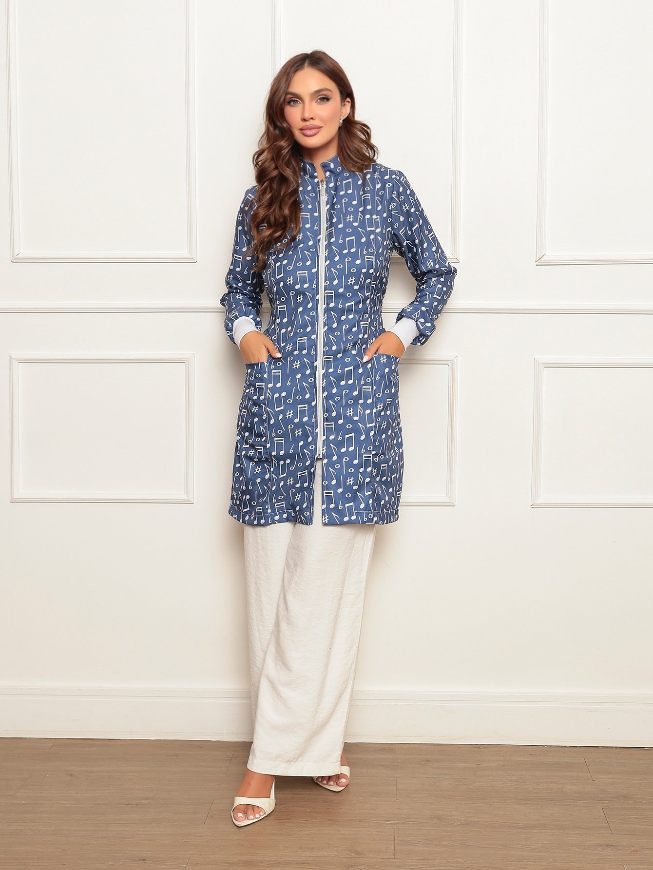 Jaleco Notas Musicais